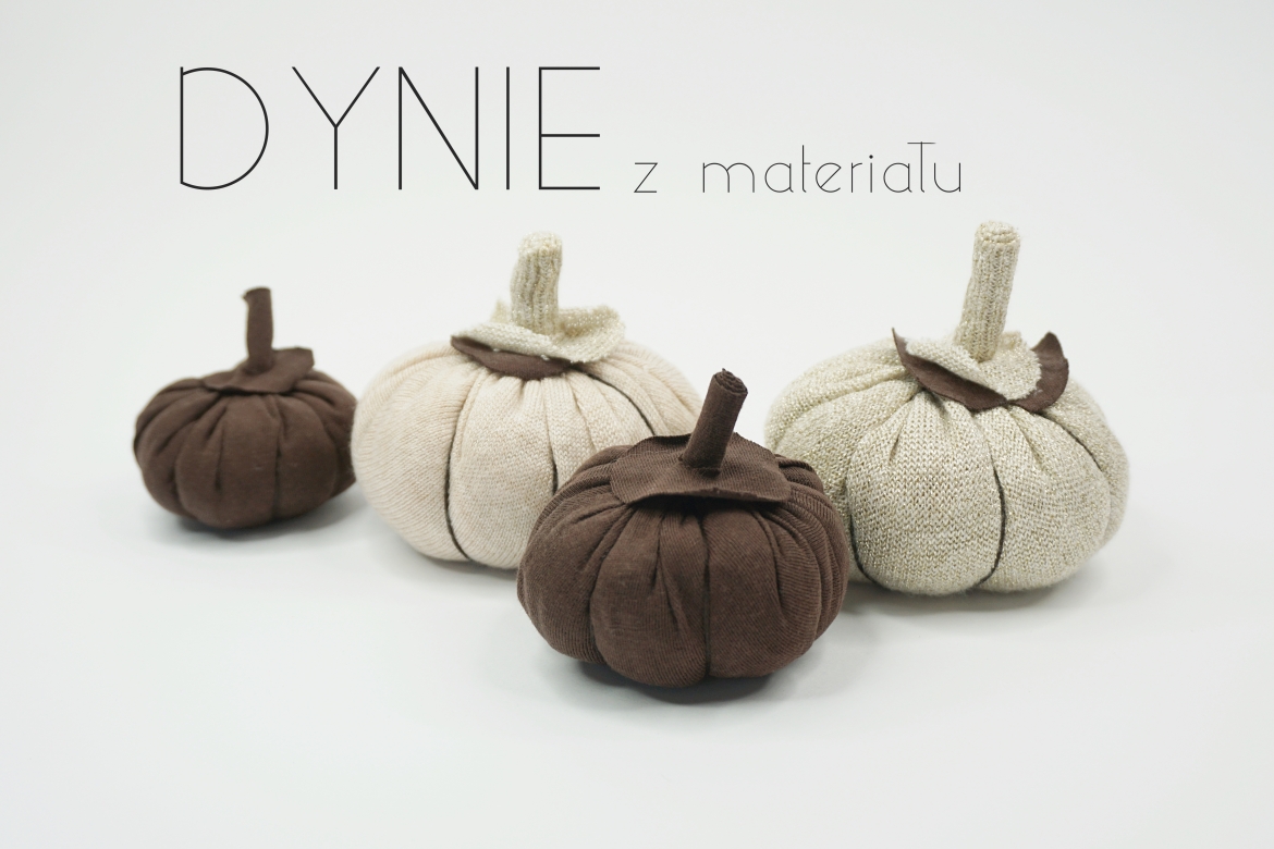 dynie z materiału