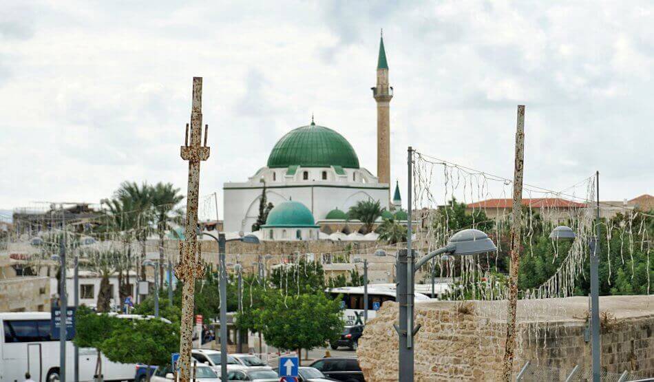 akka izrael meczet al-dżazzara z perspektywy