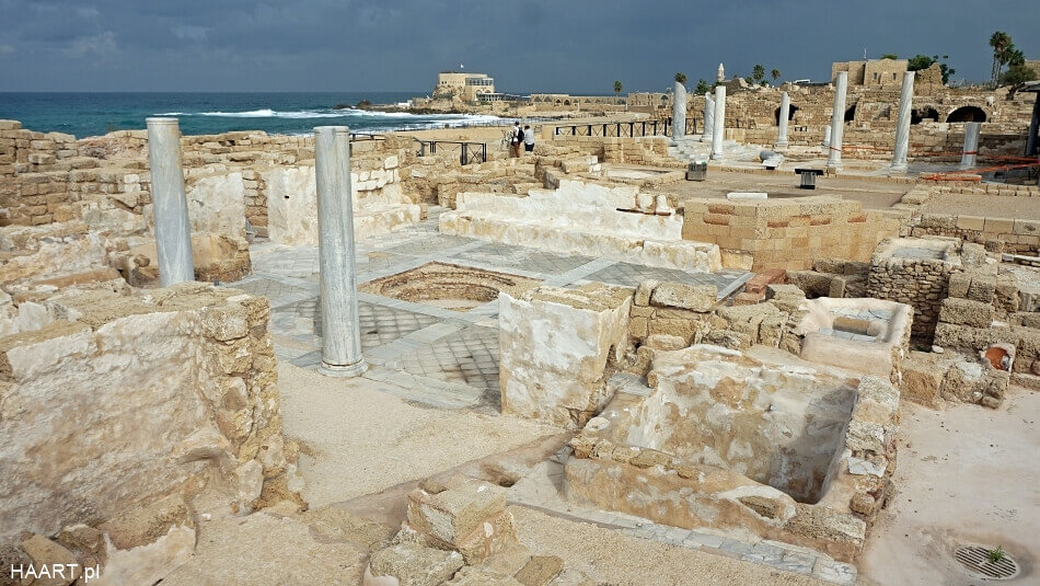 Ruiny rzymskie w Cezarea