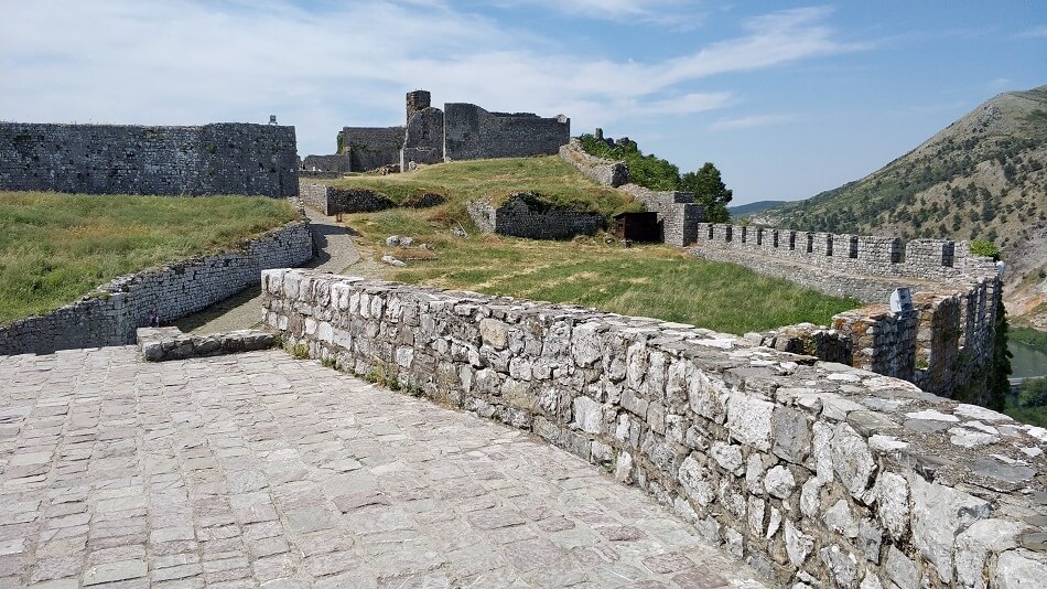Zamek Szkodra Albania Północna 