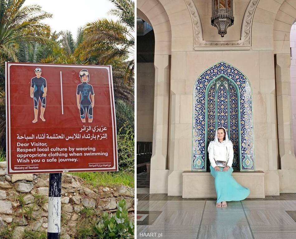 jak się ubierać w Omanie