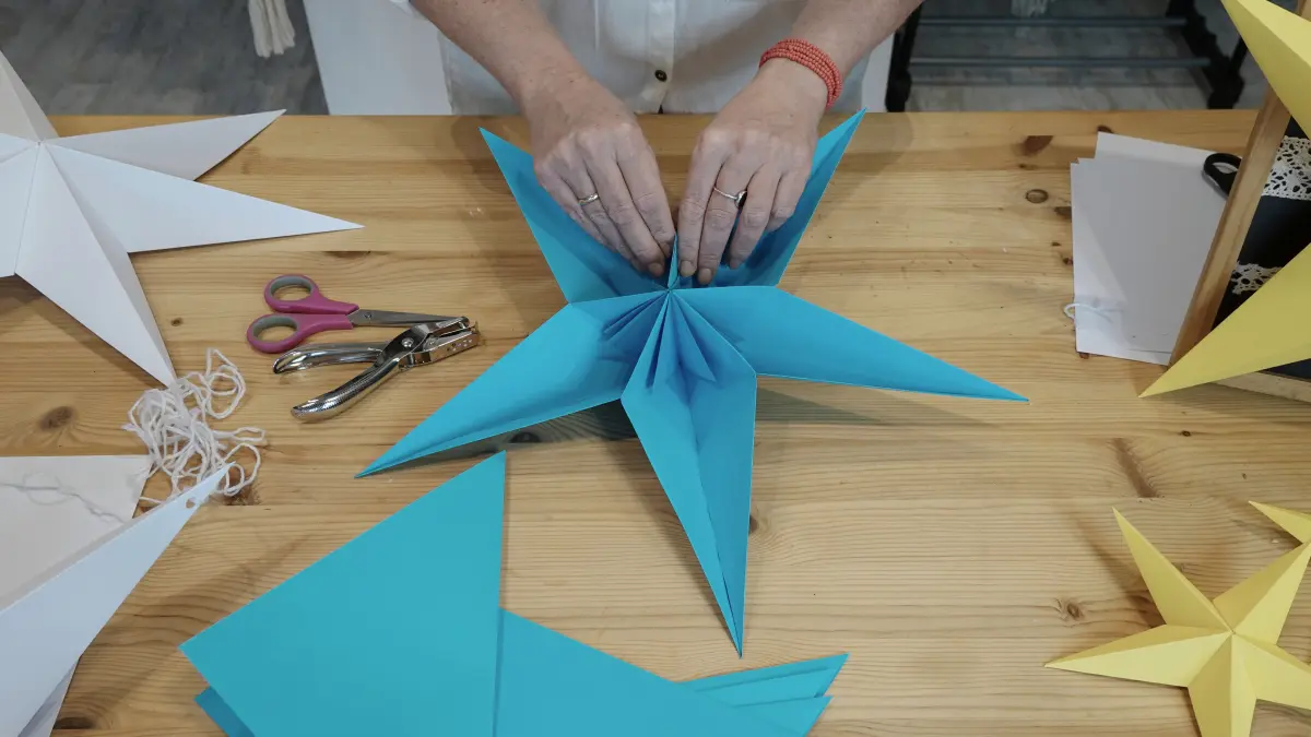 gwiazda z papieru haart