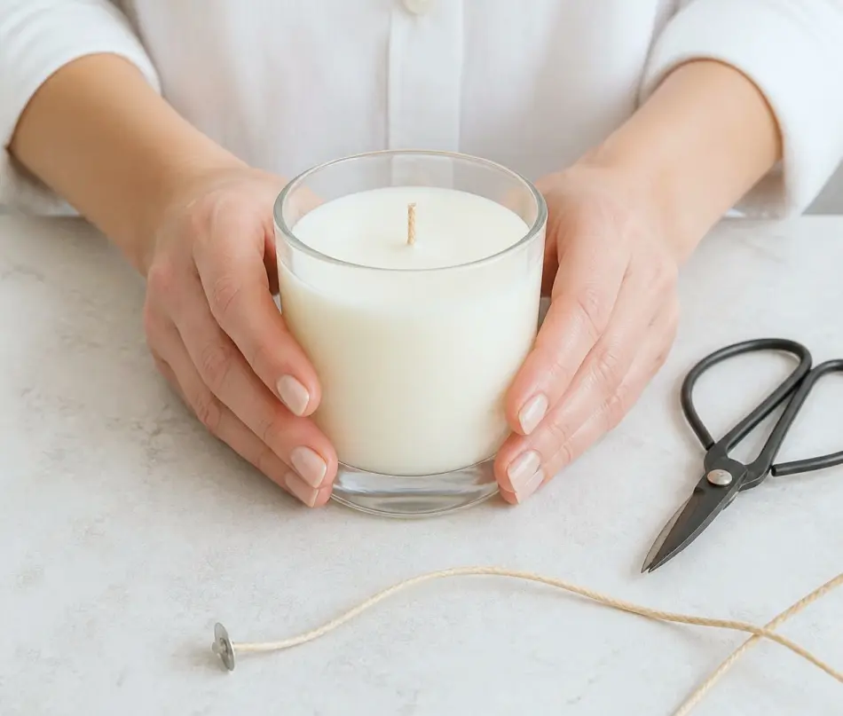 świeca sojowa diy